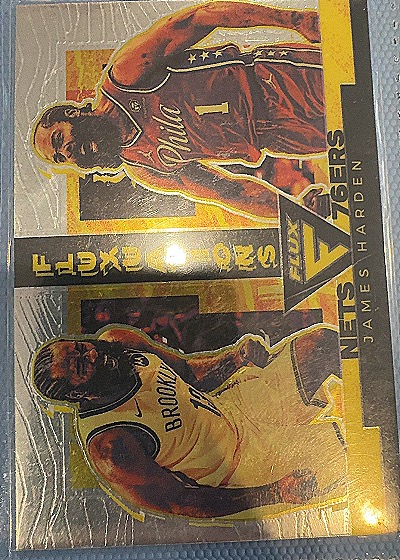 2022-23 Panini Flux #1 James Harden Fluxuations — front
