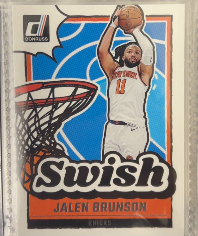 2024-25 Donruss Swish #11 Jalen Brunson — front