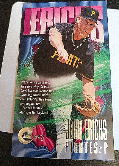 1997 Skybox Circa #376 John Ericks — front