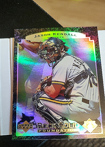 1997 Upper Deck Rock Solid Foundation #RS12 Jason Kendall — front