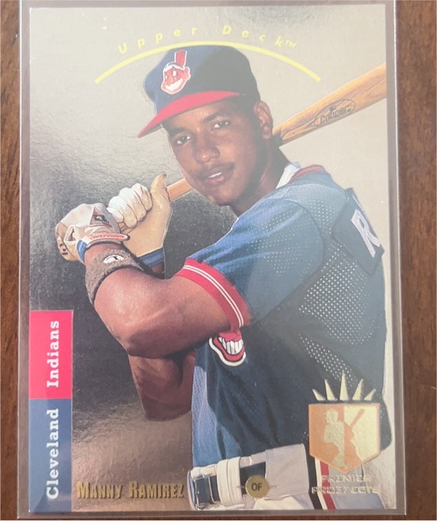 1993 Upper Deck SP #285 Manny Ramirez — front