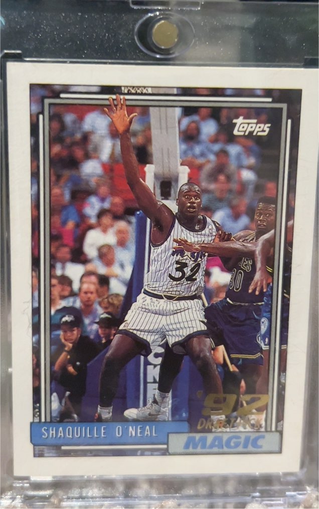 1992 Topps #362 Shaquille O'Neal — front