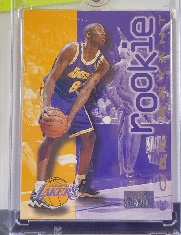 1996-97 Skybox Premium #203 Kobe Bryant Rookie Card — front