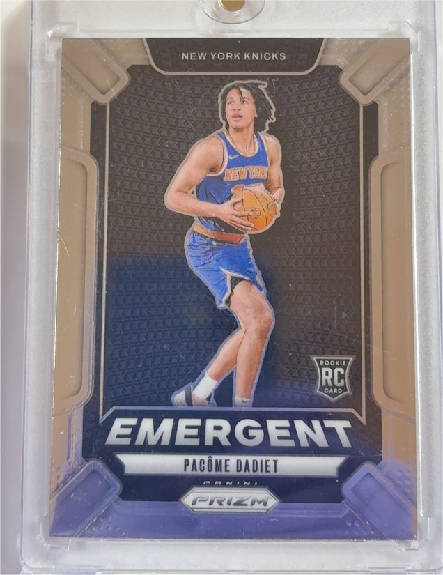 2024-25 Panini Prizm #28 Pacôme Dadiet Emergent — front