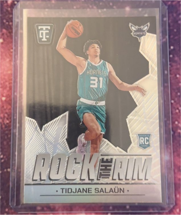 2024-25 Panini Totally Certified #22 Tidjane Salaun — front