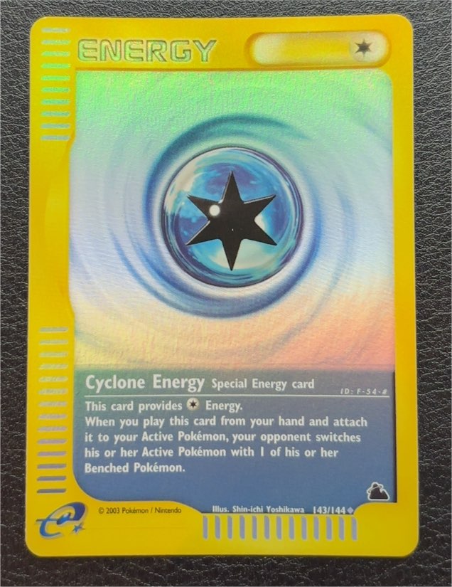 2003 Wizards of the Coast Skyridge #143 Cyclone Energy — front