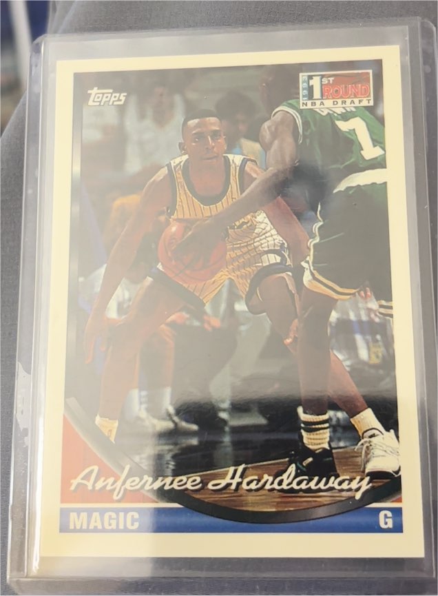 1993-94 Topps #334 Anfernee Hardaway — front