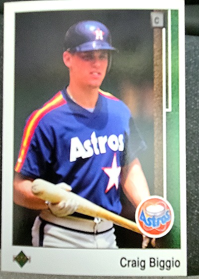 1989 Upper Deck #273 Craig Biggio — front