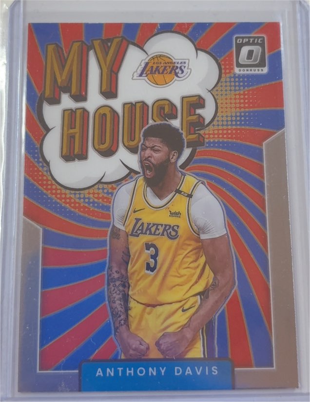 2021-22 Panini Donruss Optic #11 Anthony Davis My House — front