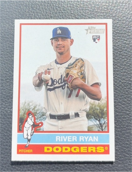 2025 Topps Heritage #45 River Ryan — front