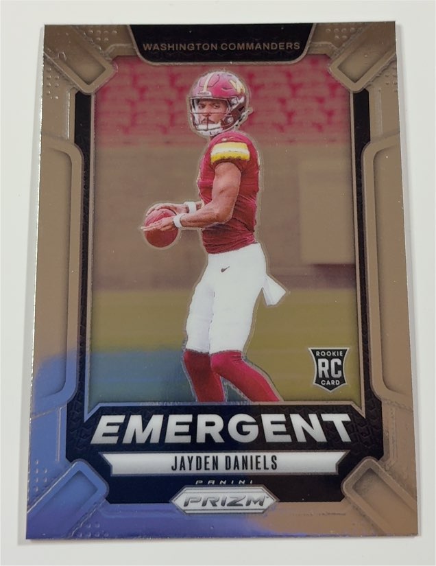 2024 Panini Prizm #2 Jayden Daniels Emergent — front