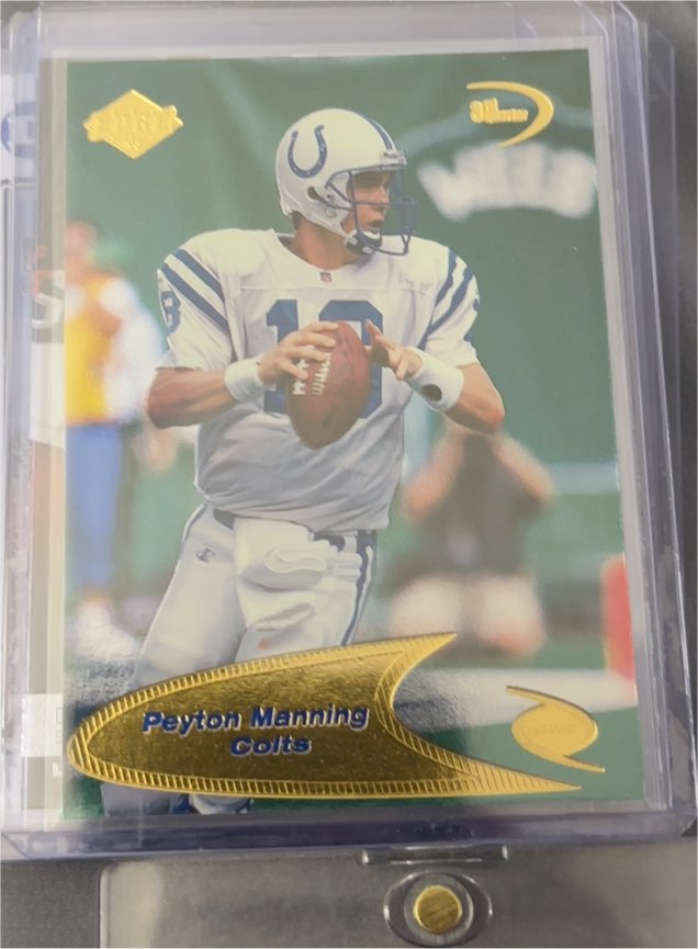 1998 Collectors Edge 3rd Quarter Parallel Peyton Manning — front