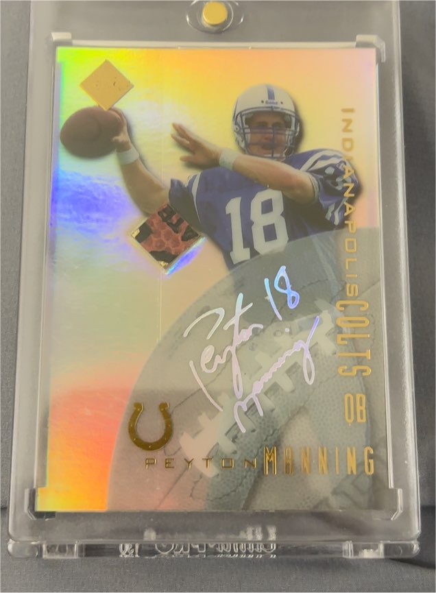 1998 Collector's Edge #NNO Peyton Manning — front
