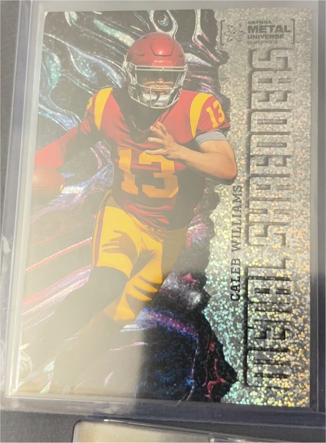 2022 SkyBox Metal Universe Champions #148 Caleb Williams — front
