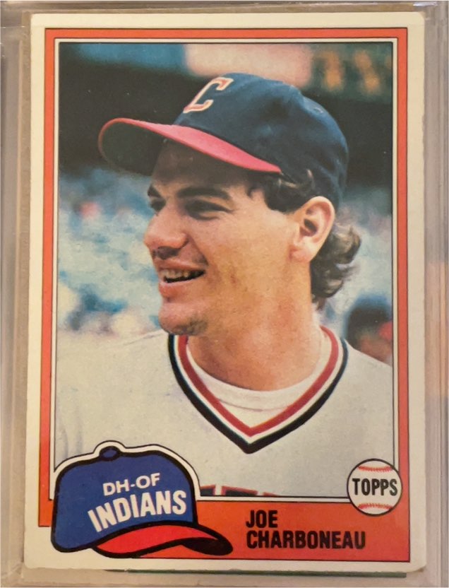 1981 Topps #13 Joe Charboneau — front