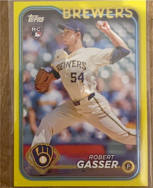 2024 Topps Update #US119 Robert Gasser — front