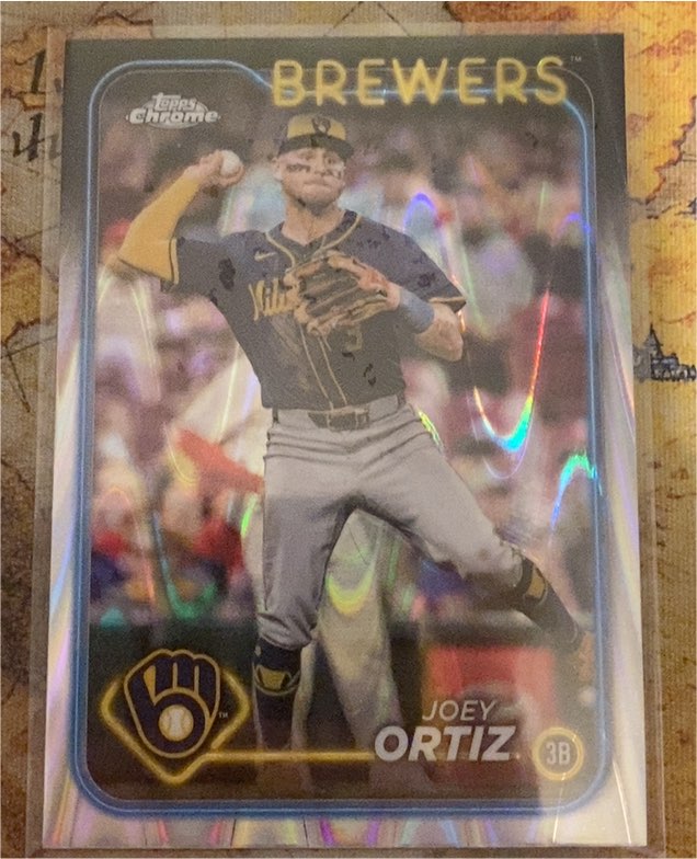 2024 Topps Chrome Update #USC156 Joey Ortiz — front