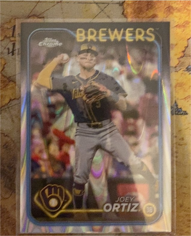 2024 Topps Chrome Update #USC156 Joey Ortiz — front