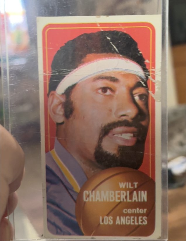 1970-71 Topps #50 Wilt Chamberlain — front