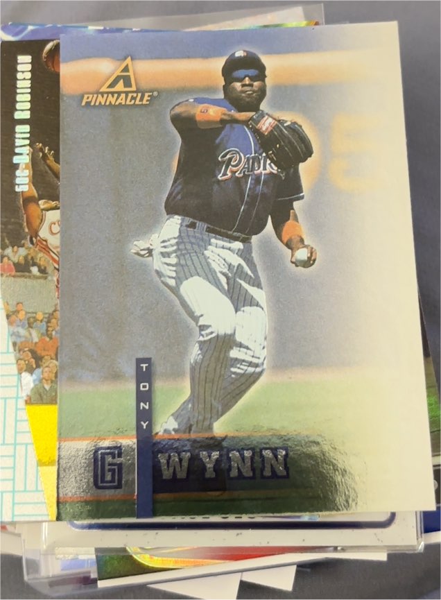 1998 Pinnacle Tony Gwynn — front