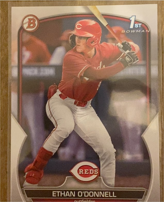 2023 Bowman Draft Chrome #BDC-56 Ethan O'Donnell — front