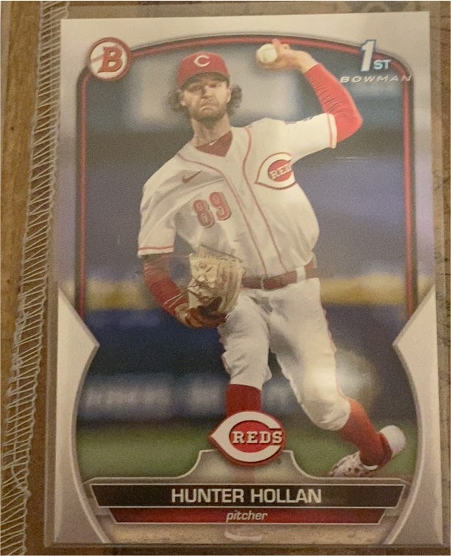 2023 Bowman Draft #BD-59 Hunter Hollan — front