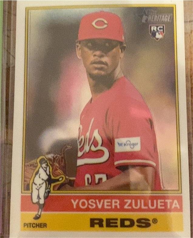 2025 Topps Heritage #132 Yosver Zulueta — front