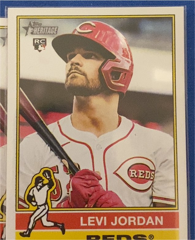2025 Topps Heritage #88 Levi Jordan — front