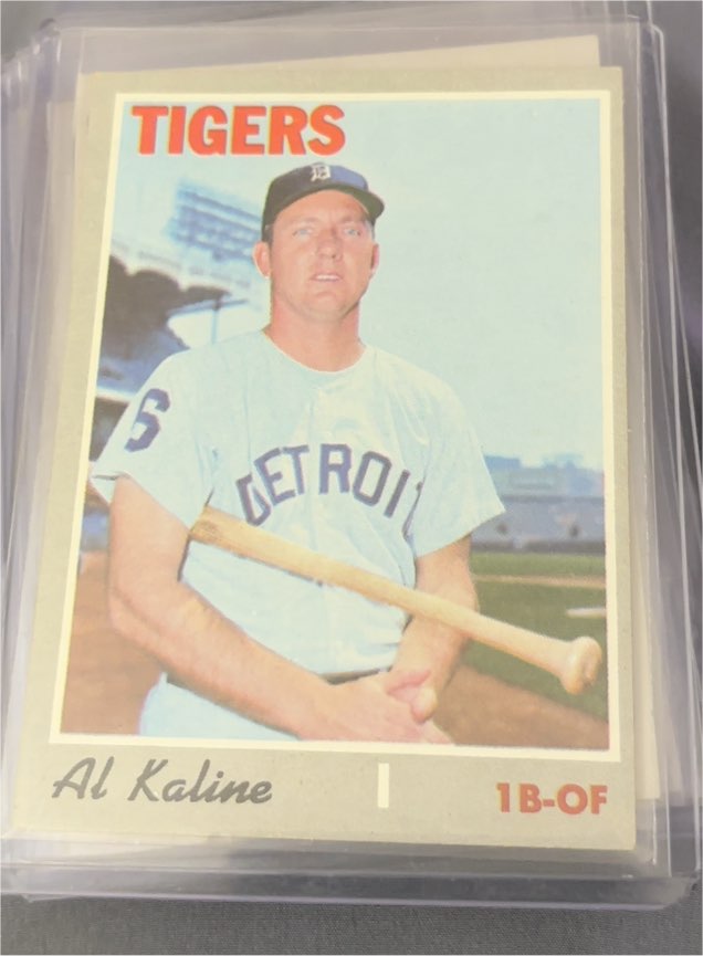 1970 Topps #640 Al Kaline — front