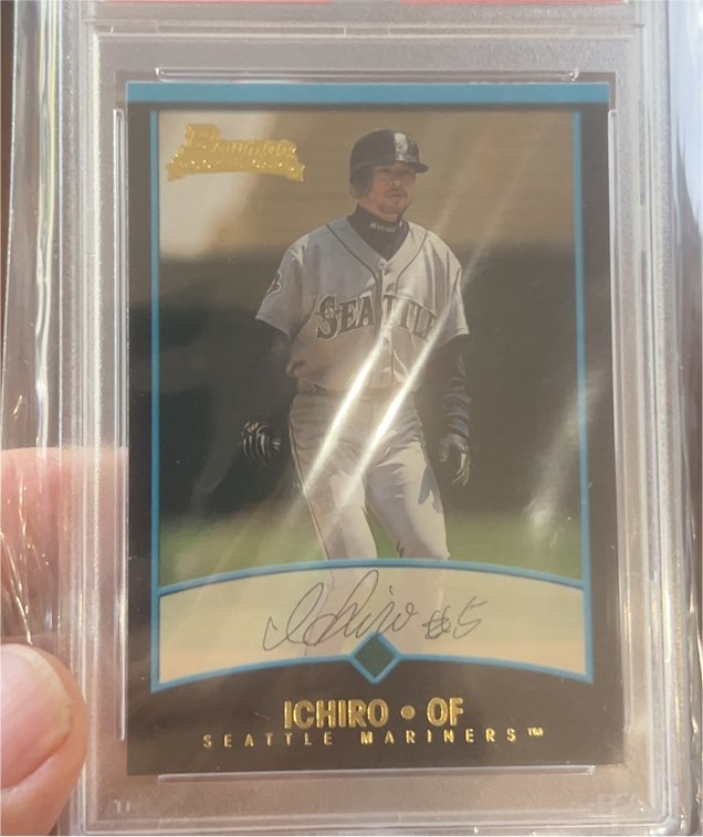 2001 Bowman Draft Picks #84 Ichiro Suzuki — front