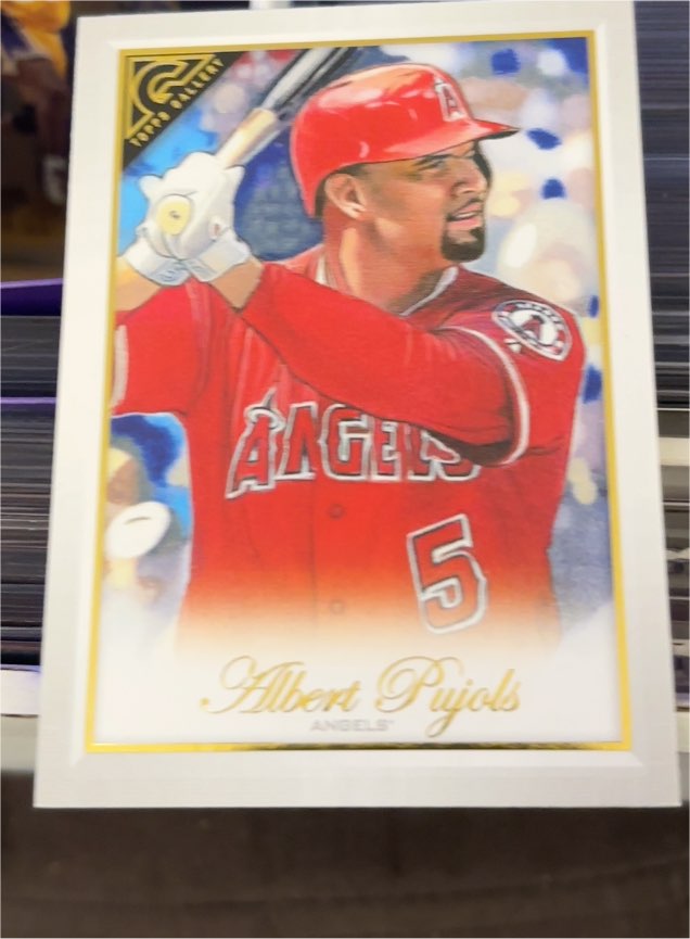 2019 Topps Gallery #27 Albert Pujols — front