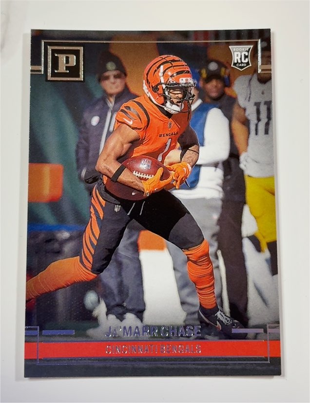 2021 Panini Chronicles #PA-24 Ja'Marr Chase — front