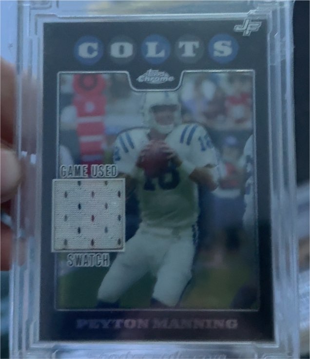 2008 Topps Chrome #TC10 Peyton Manning — front