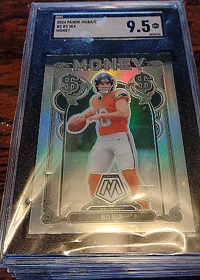 2024 Panini Mosaic #3 Bo Nix — front