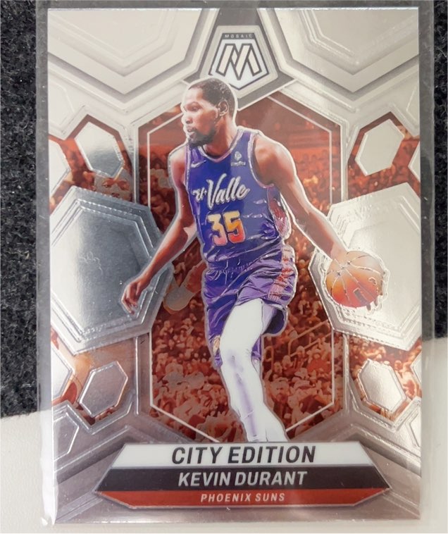2023-24 Panini Mosaic #286 Kevin Durant City Edition Phoenix Suns — front