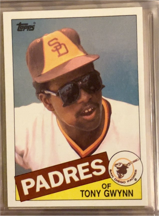 1985 Topps #660 Tony Gwynn — front