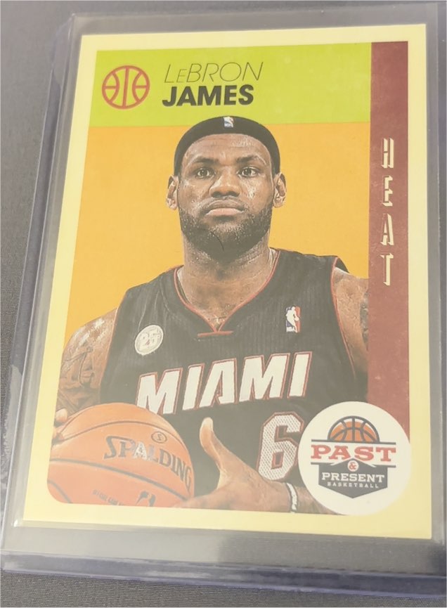 2012-13 Panini Past and Present #6 LeBron James — front