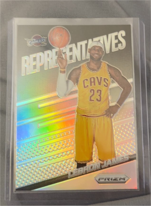 2014-15 Panini Prizm #9 LeBron James Representatives — front