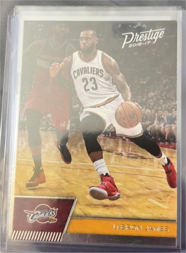 2016-17 Panini Prestige #148 LeBron James — front