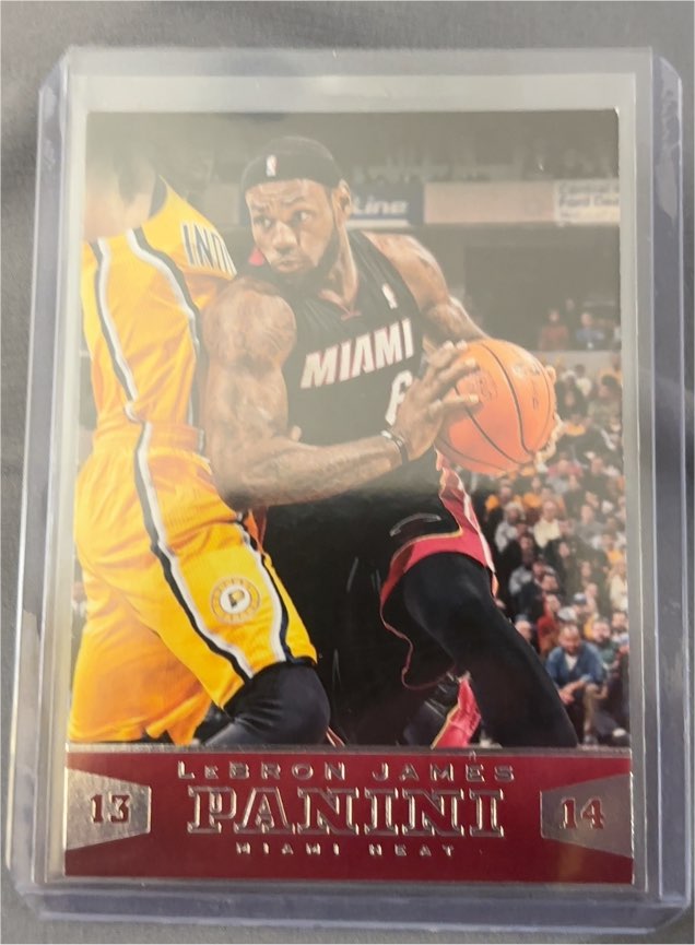 2013-14 Panini #114 LeBron James — front