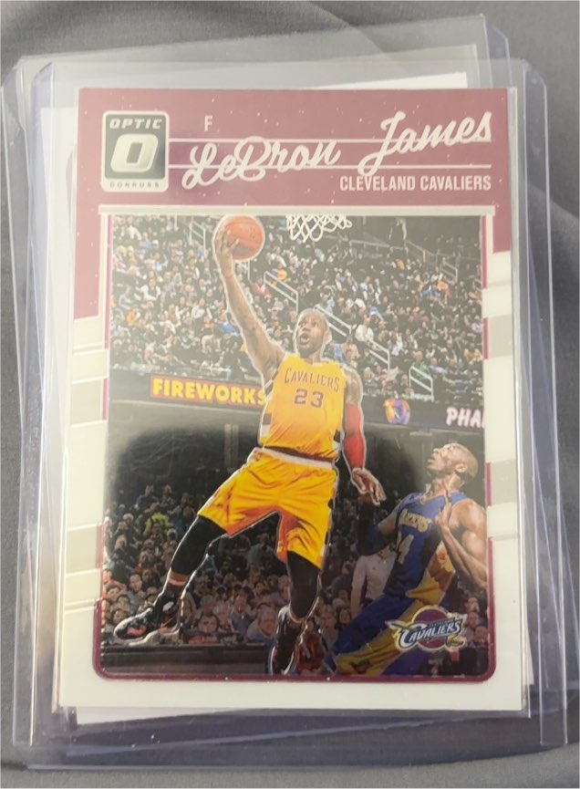 2016 Panini Donruss Optic #15 LeBron James — front