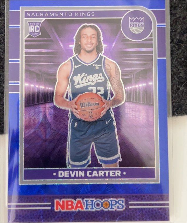 2024-25 Panini NBA Hoops #243 Devin Carter — front