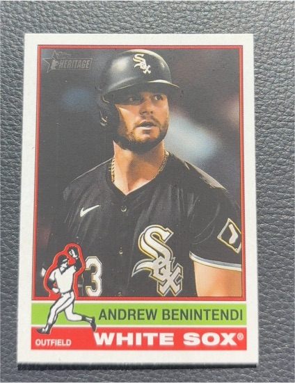 2025 Topps Heritage #77 Andrew Benintendi — front