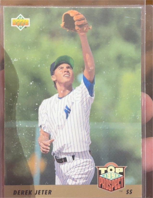 1993 Upper Deck #449 Derek Jeter — front