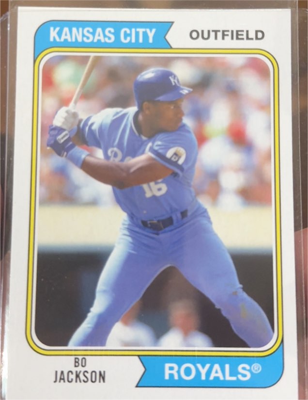 1974 Topps #150 Bo Jackson — front