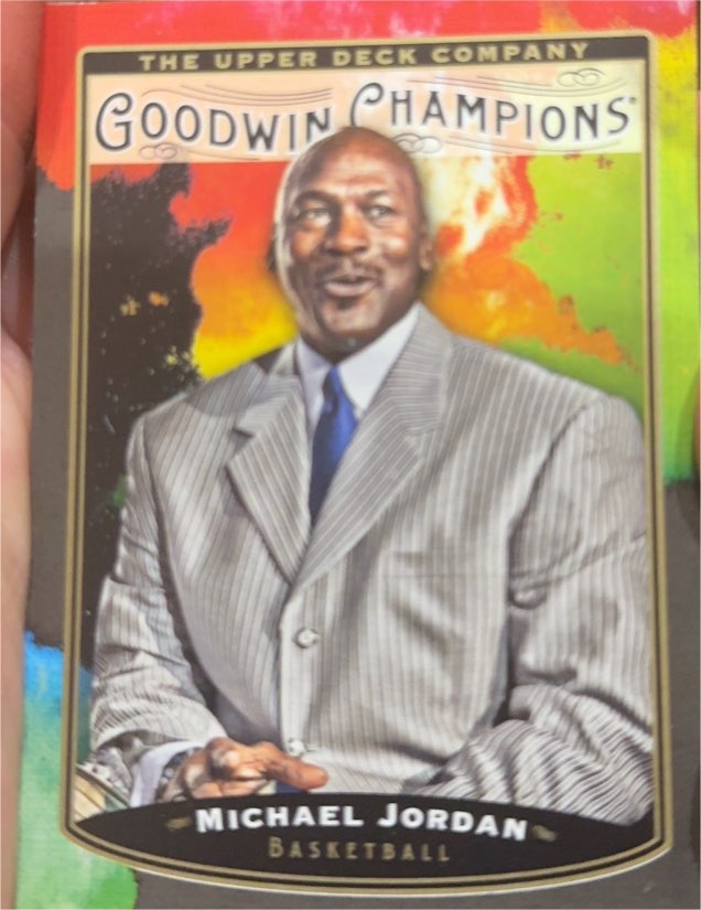 2019 Upper Deck Goodwin Champions #101 Michael Jordan — front