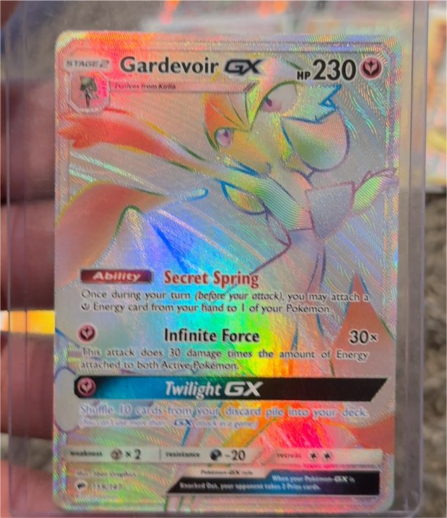 2017 Pokémon Burning Shadows #159 Gardevoir GX — front