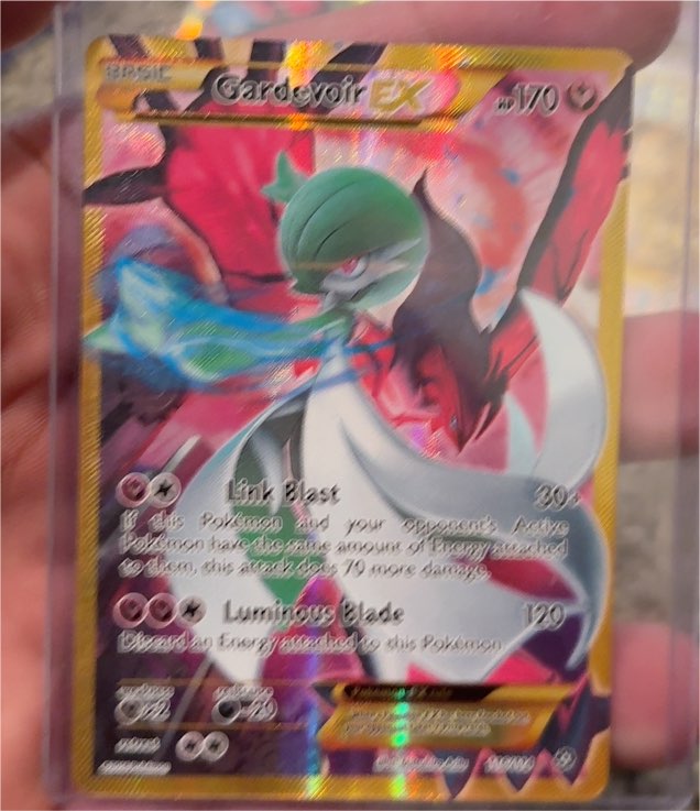 2015 Pokémon XY Steam Siege #116 Gardevoir EX — front