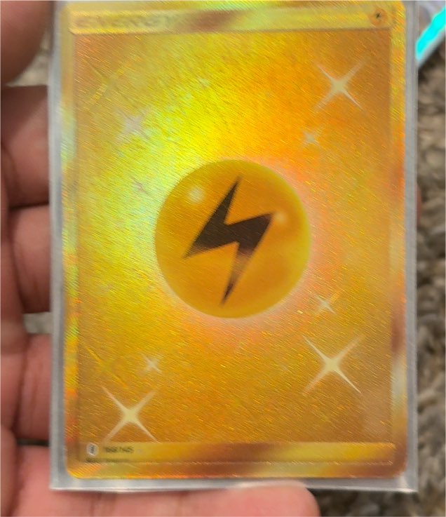 2017 Pokémon Guardians Rising #168/145 Lightning Energy — front