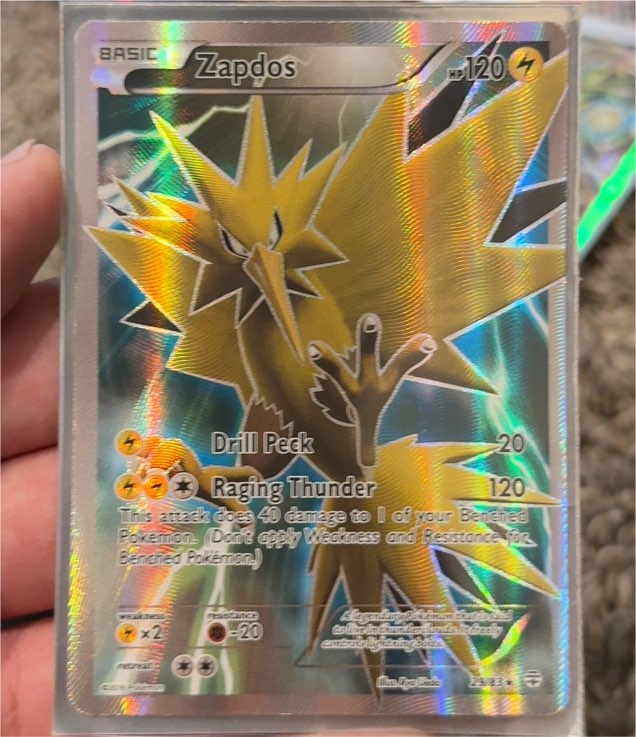 2016 Pokémon TCG Generations #29 Zapdos Full Art — front